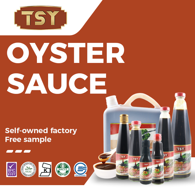 Oyster Sauce Specifications Especificações do molho de ostras