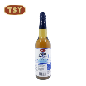 625ml de molho de peixe salgado Umami fermentado