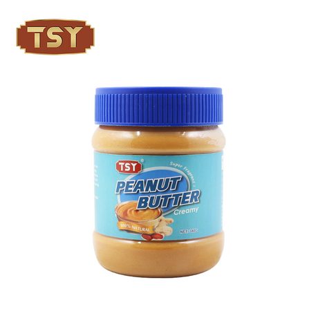 Venda quente 340g Manteiga de amendoim natural engarrafada para biscoitos de sanduíche