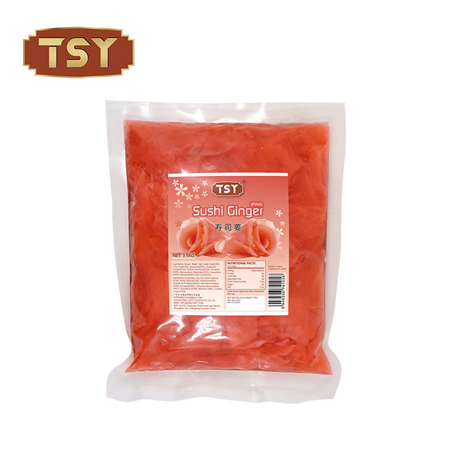 340g garrafa japonesa sashimi em conserva Gorda vermelha em conserva gengibre
