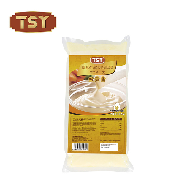 250g prensado com garrafa plástica de maionese de imersão de salada para salada