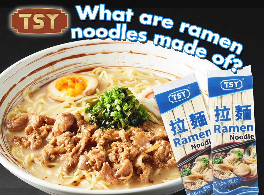 Do que é feito o macarrão Ramen