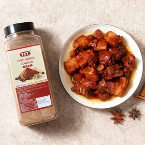 Tempero 100% natural 60 80 Mesh BBQ 12btls misturado composto de cinco especiarias em pó