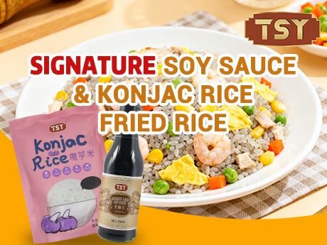 Molho de Soja Exclusivo e Arroz Konjac Arroz Frito