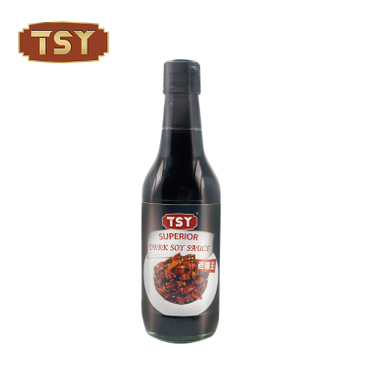 Tecnologia tradicional de fábrica chinesa molho de soja escuro para restaurante