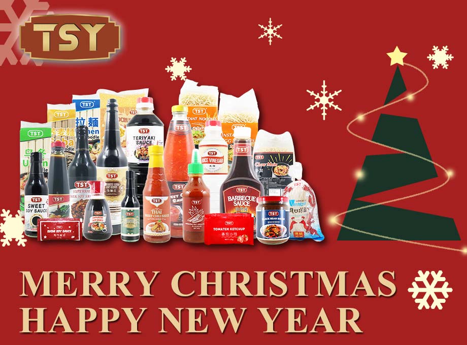 Comemorando as festas de fim de ano com molho alimentar TSY