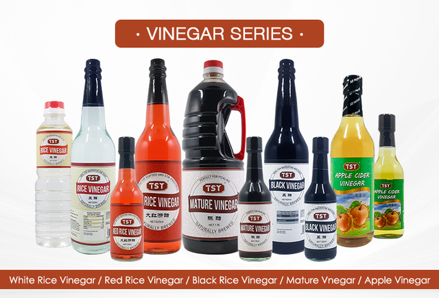 500ml Family Packs Bottle Plástico Vinagre de arroz branco saudável para cozinhar arroz branco