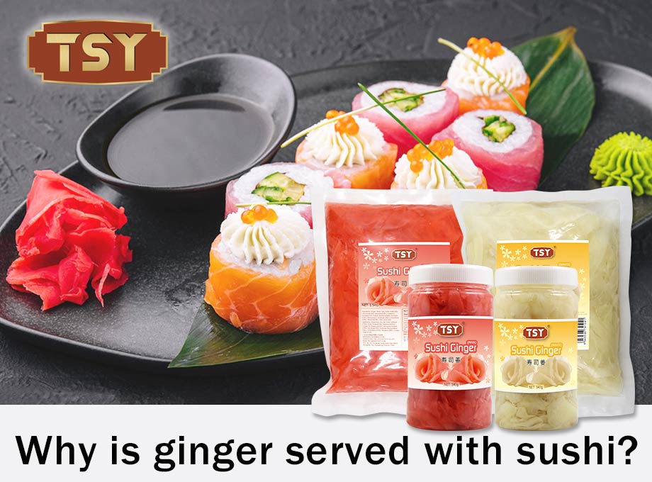 TSY Food Sushi Ginger e por que ele melhora sua experiência com sushi