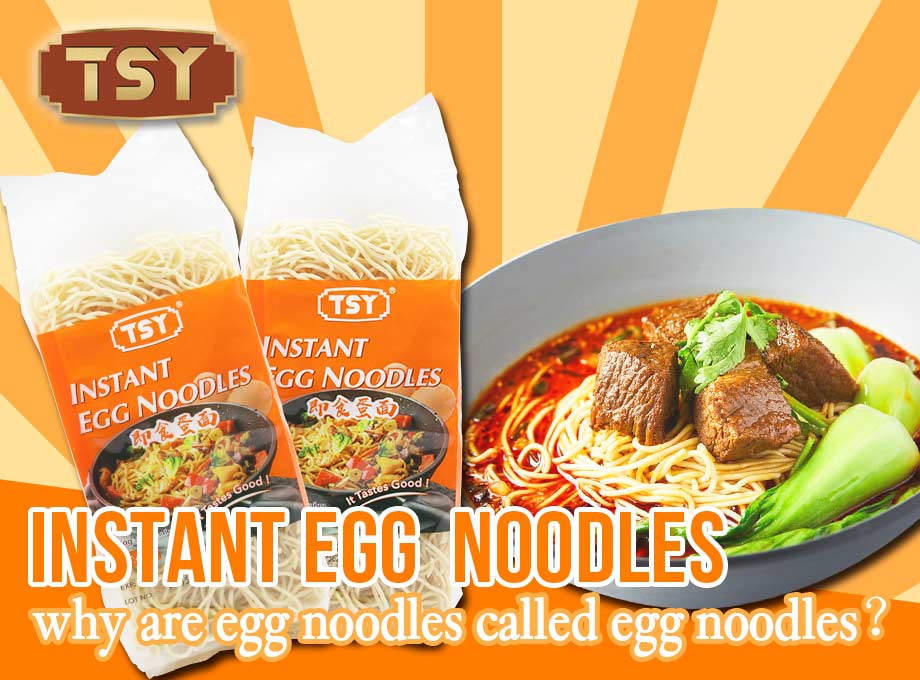 Por que o macarrão de ovo é chamado de macarrão de ovo