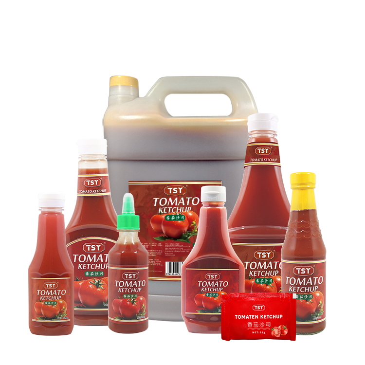 Especifica&ccedil;&otilde;es de ketchup de tomate