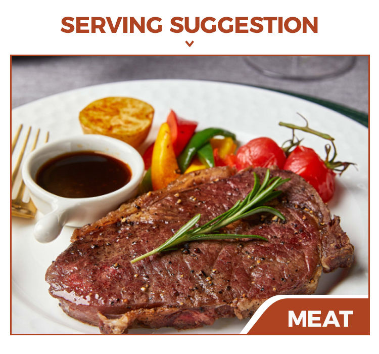 Serving Suggestion Dark Soy Sauce Servindo sugestão de molho de soja escura